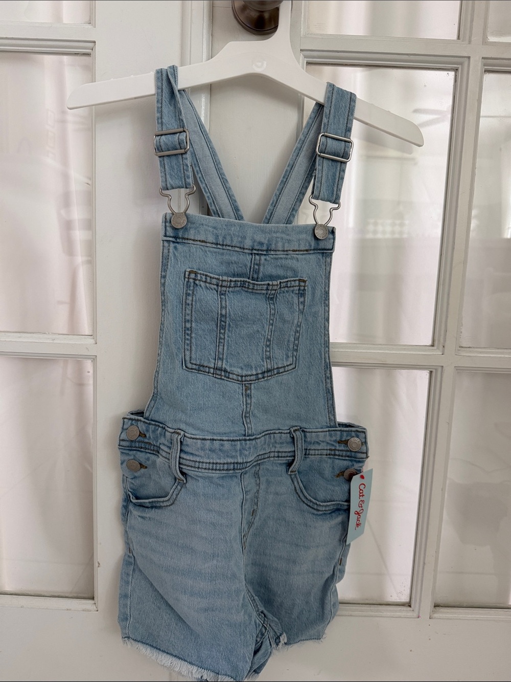 Cat & Jack kids overalls Size M (7-8)
